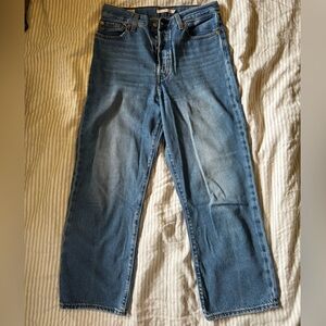 Levi's Ribcage Straight Ankle Jeans